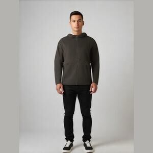 Burton Men's Sz XXL Full Zip Softshell Jacket Black Basic‎ Snowboard Ski Simple